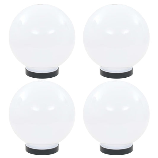 LED lempos, rutulio formos, 4vnt., sferinės, 20cm, PMMA