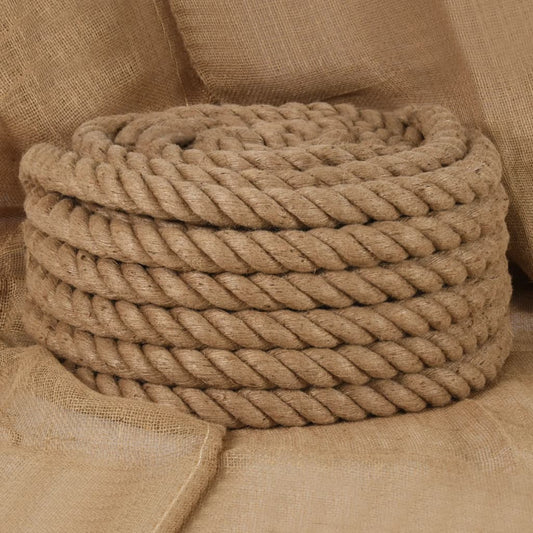 Džiuto virvė, 25 m ilgio, 36 mm storio