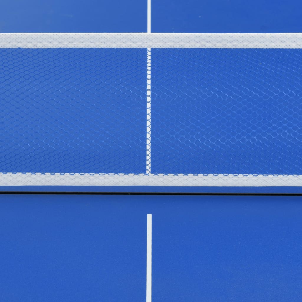 Stalo teniso stalas su tinklu, mėlynas, 152x76x66cm, 5 pėdų