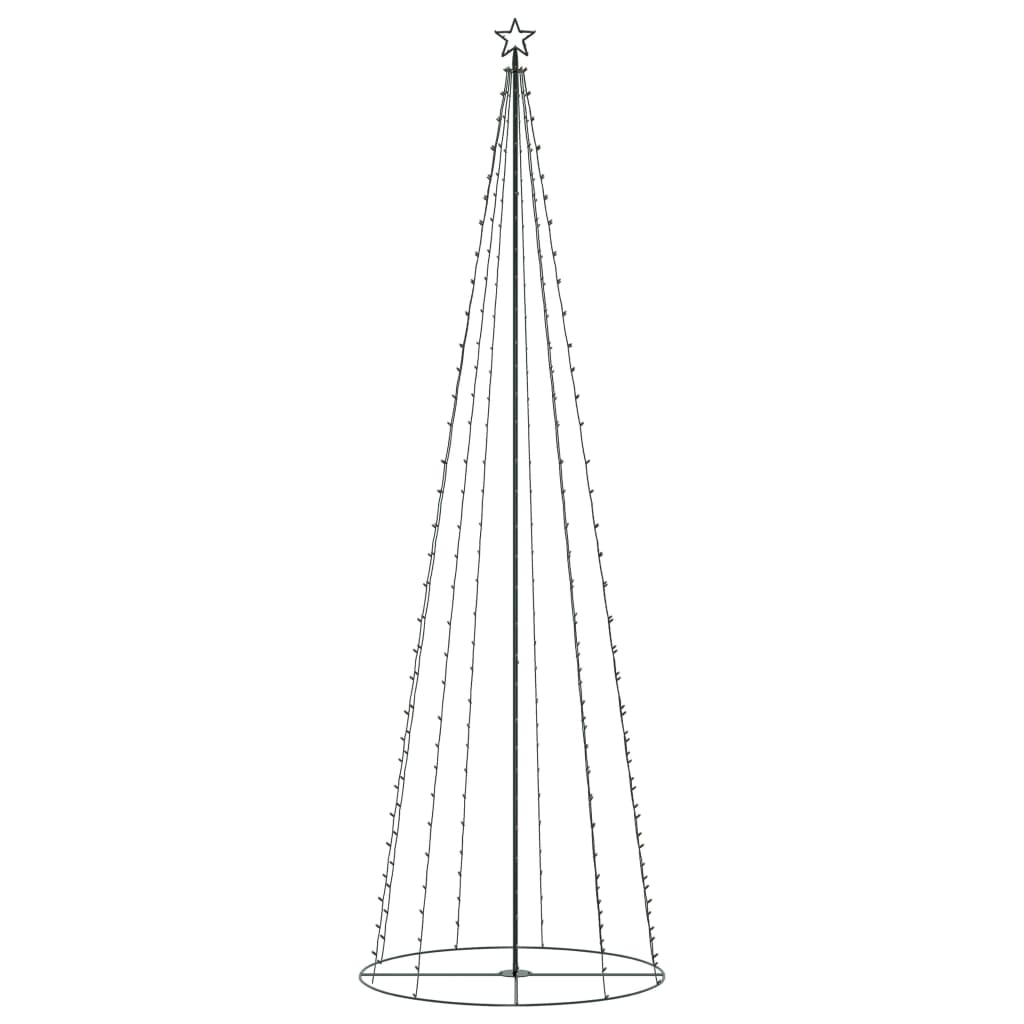 Kalėdų eglutė, 100x300cm, kūgio formos, 330 LED lempučių