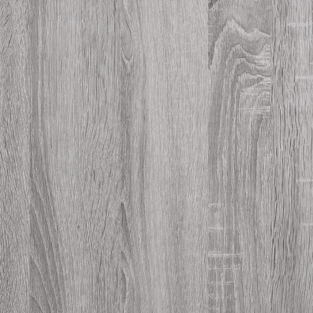 Virtuvės lentyna, 6 aukštų, pilka ąžuolo, 90x40x180cm, mediena