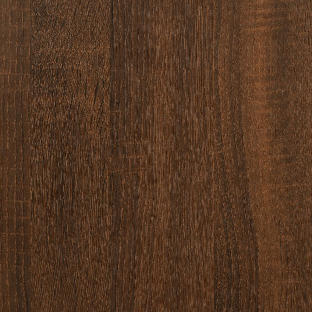 Virtuvės lentyna, 6 aukštų, ruda ąžuolo, 90x40x180cm, mediena